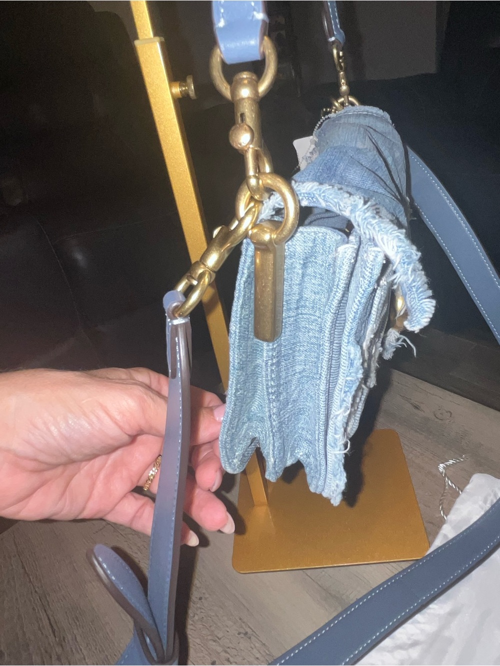 NEW! Coach Denim Tabby 26 - Picture 4 of 12